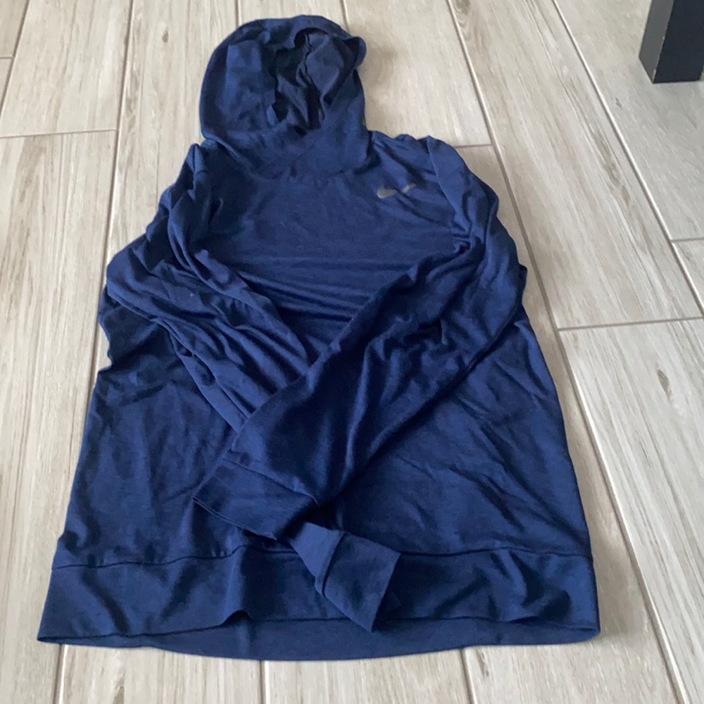 Navy Blue Nike dri-fit hoodie